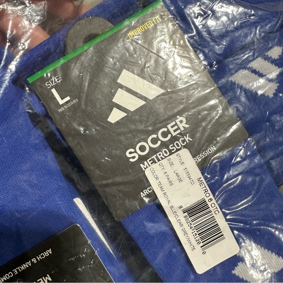 Adidas Unisex Metro 6 OTC Socks - Picture 5 of 7